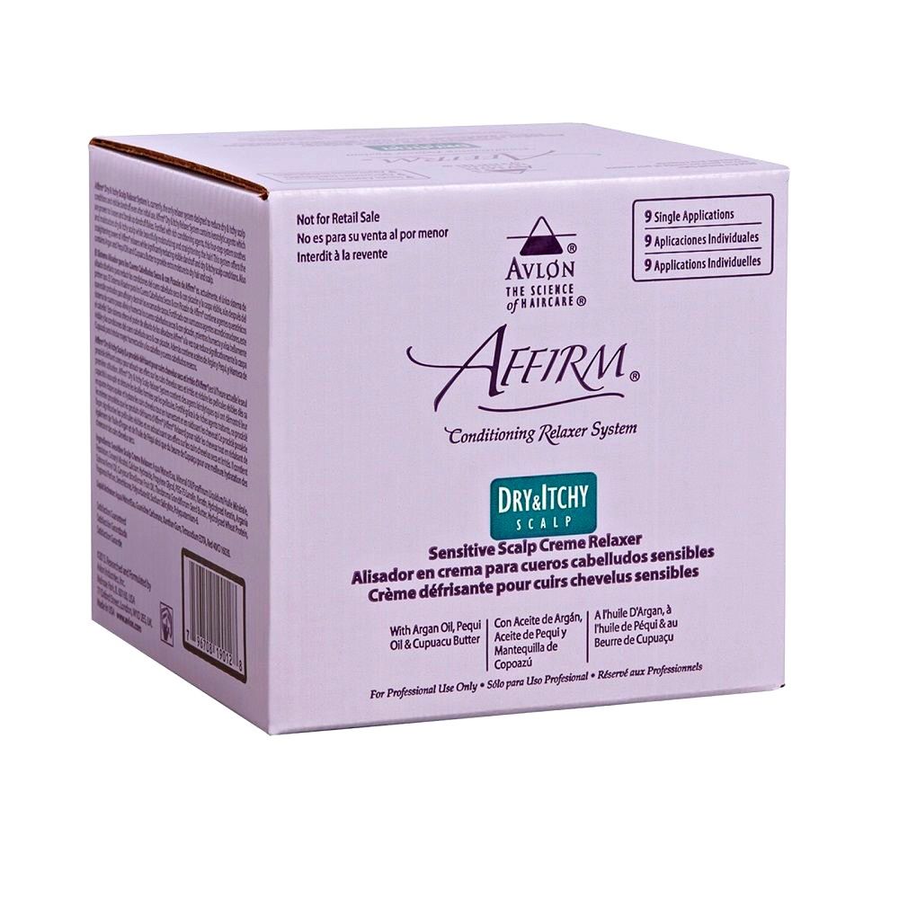 Affirm - Dry &amp; Itchy Scalp Relaxer - 9 Pack Kit