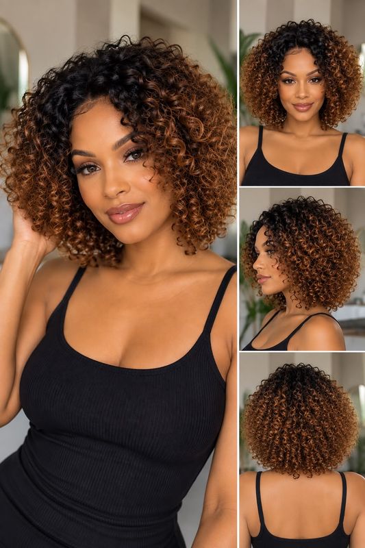 Jodi - Synthetic Wig - Curly WL1002 - #R2/30