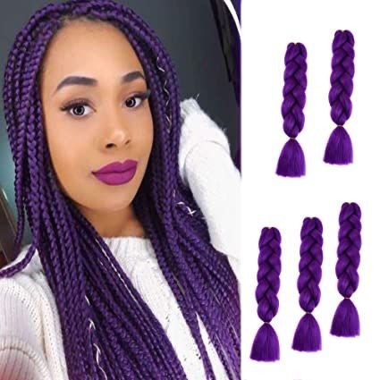 X-Pression Premium Ultra Braid - #III Purple