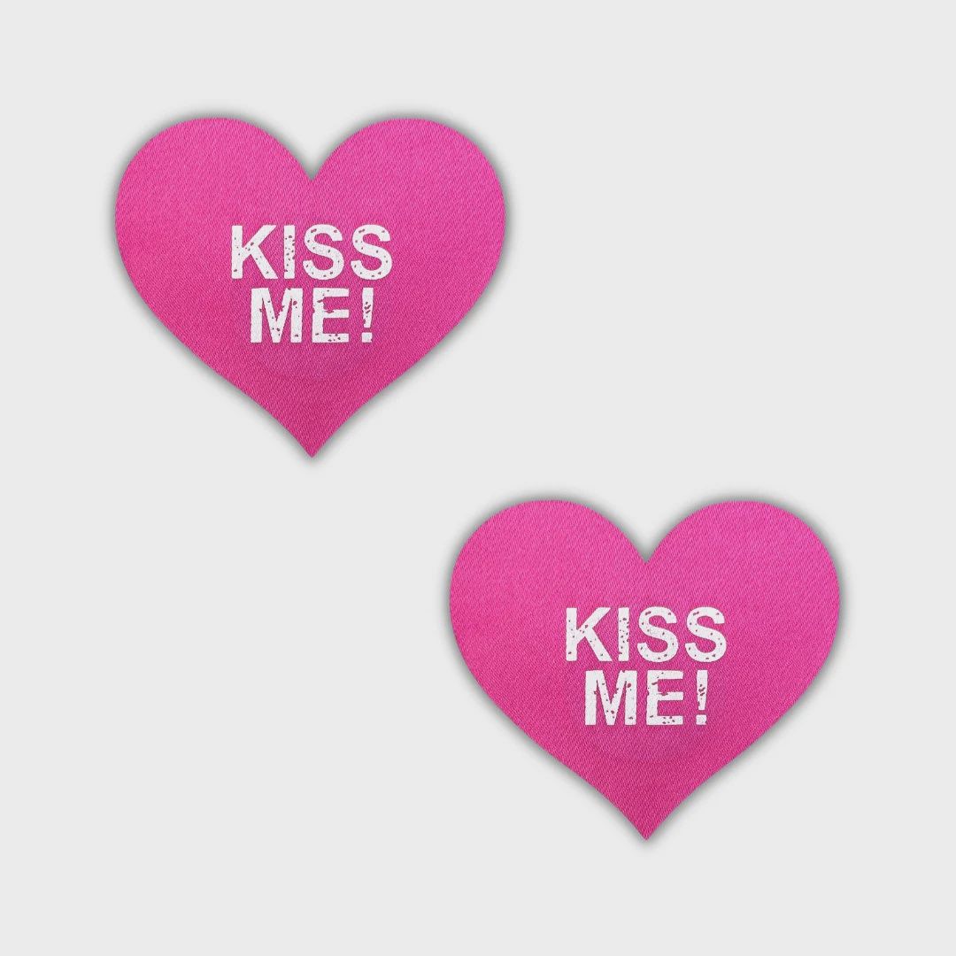 Nipple Pasties - Kiss Me (Pink)