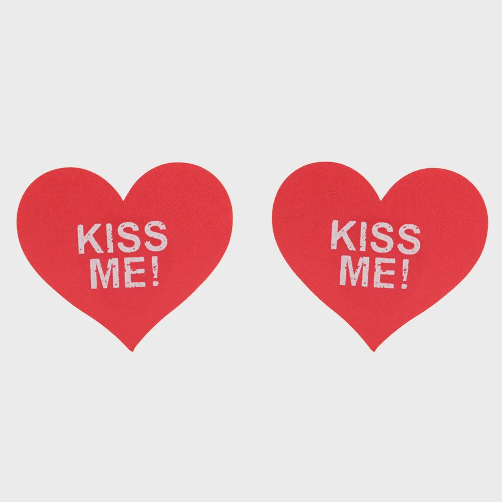 Nipple Pasties - Kiss Me (Red)