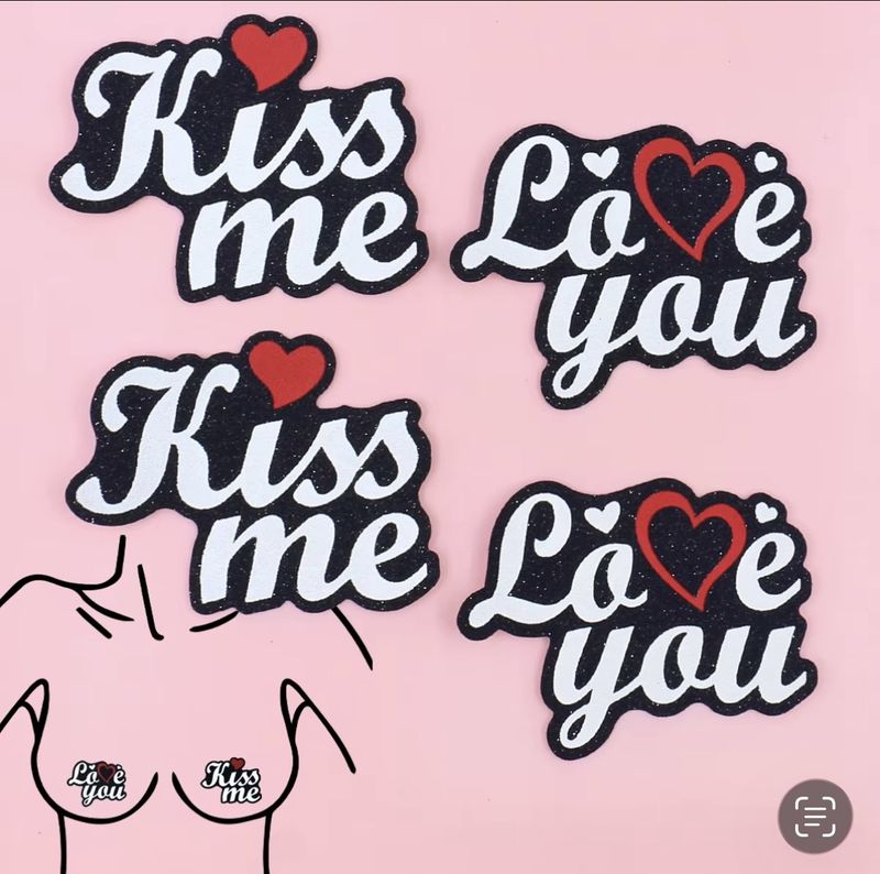 Nipple Pasties - Love You / Kiss Me