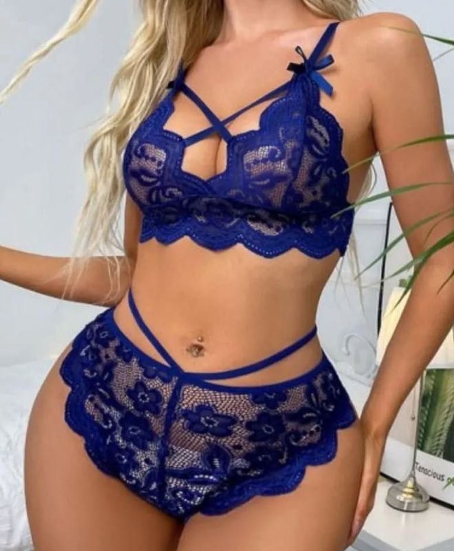 Bralette Set - Blue