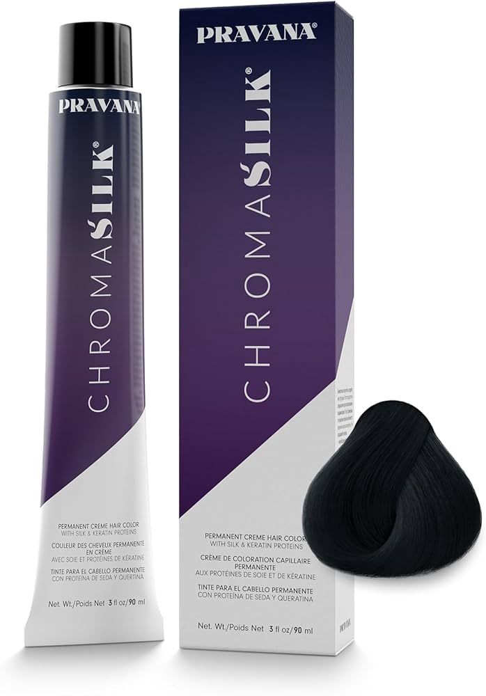 Pravana Permanent Hair Color - 1N Black 3oz