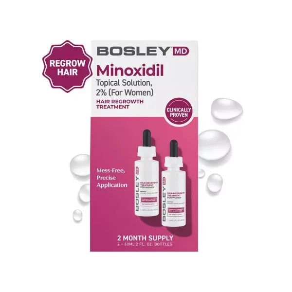 Bosley MD Women’s Regrowth Treatment 2%