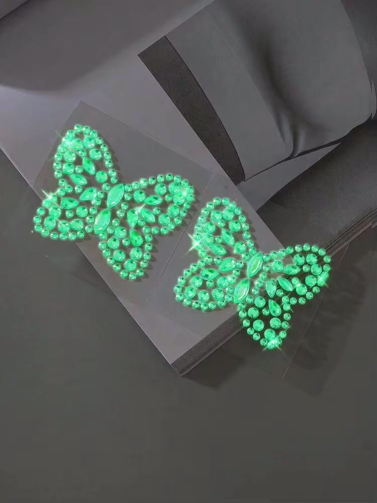 Nipple Pasties - Glow in the dark Butterfly