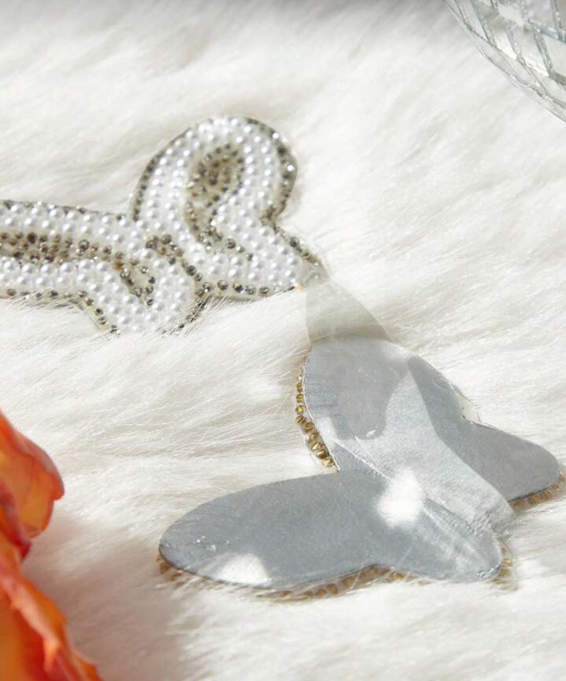 Nipple Pasties - Rhinestones Butterfly