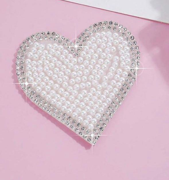 Nipple Pasties - White Hearts