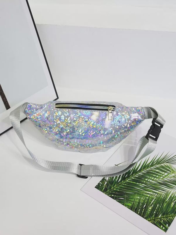 Holographic Fanny Pack - Silver