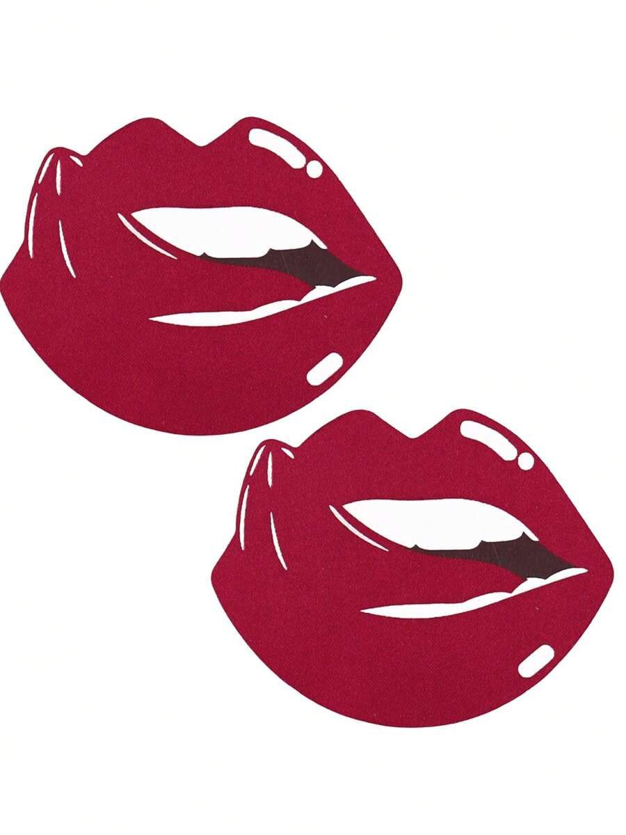 Nipple Pasties - Lips (Tongue)