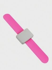 Magnetic Silicone Wrist Band - Pink