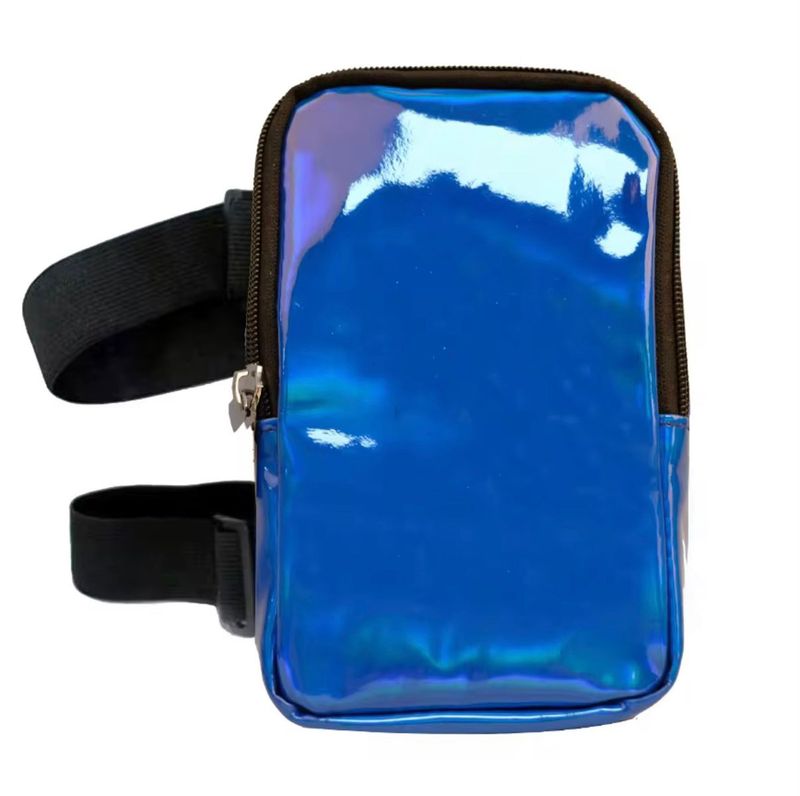 Holographic Thigh Pack - Blue