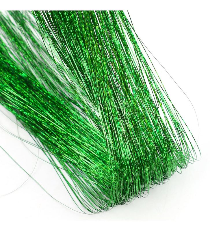 Glitter Clip Ins - 1” - Green