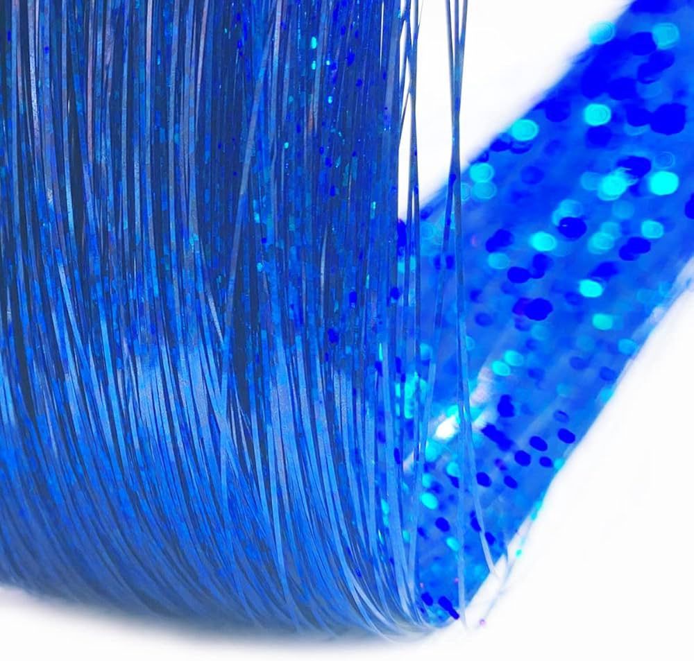 Glitter Clip Ins - 1” - Dark Blue