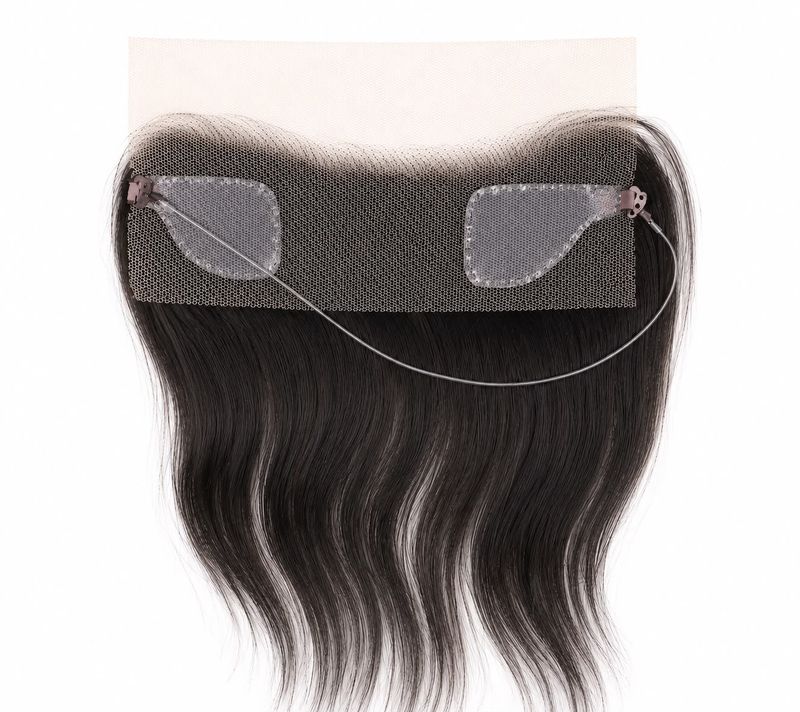 Hairline Lace Topper - Straight 1B