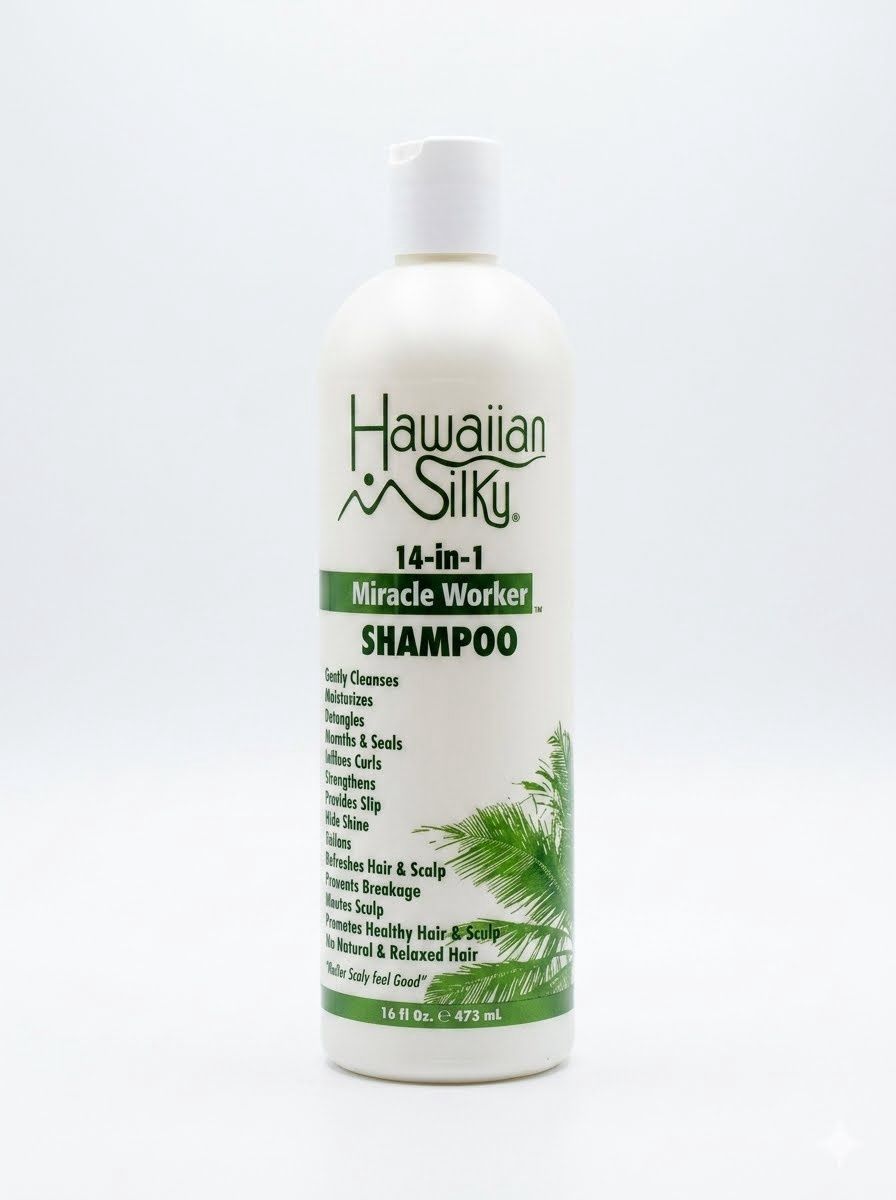 Hawaiian Silky 14-in-1 Miracle Worker Shampoo (16oz)