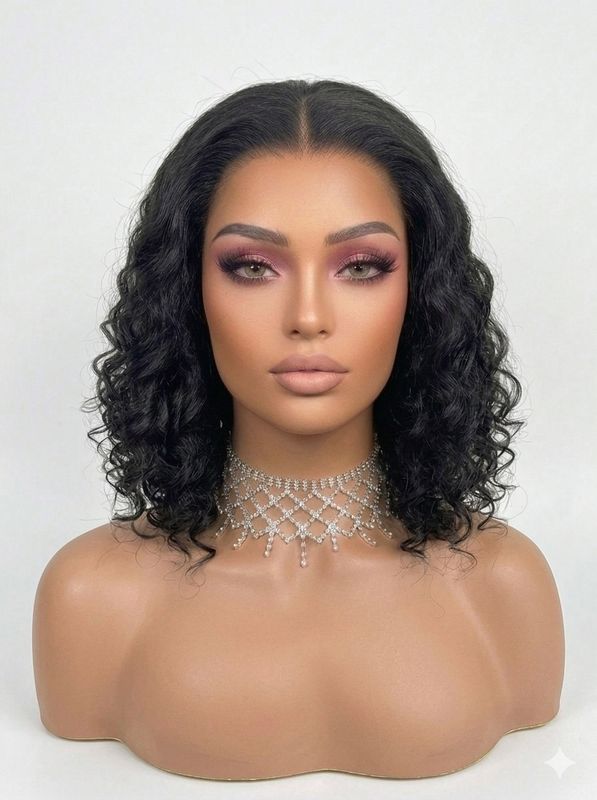Closure Wig 6x6 - Deep Wave 1B