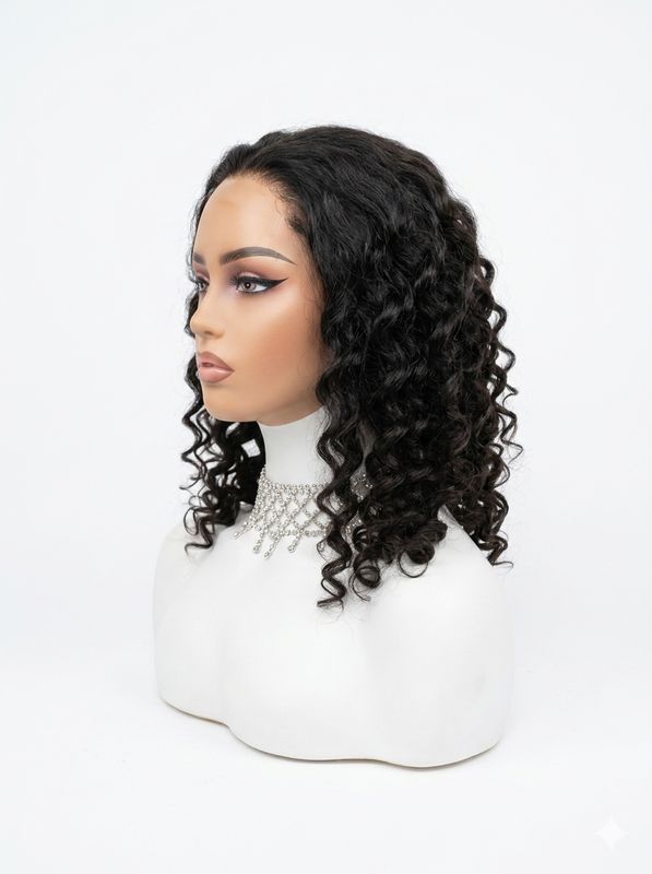 Closure Wig 6x6 - Deep Wave 1B