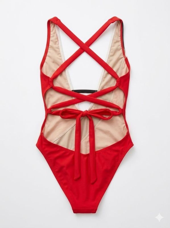 Swim Genesis - Trinidad 1pc Plunge Front Halter