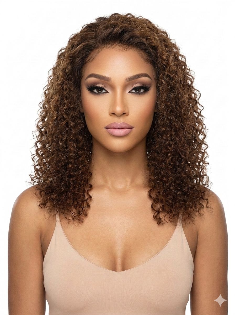Closure Wig 6x6 - Burmese Curl P4/30