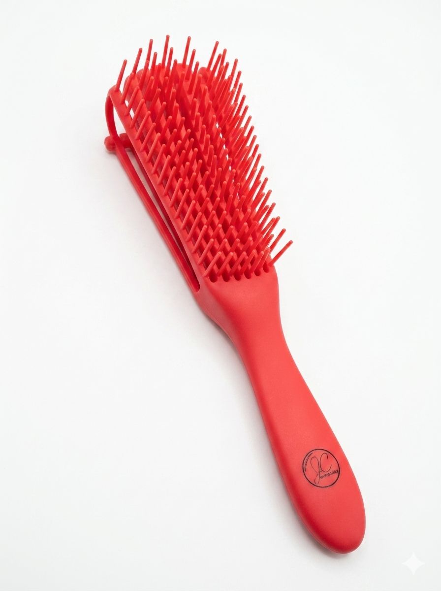Jenny Capp Detangling Brush - Red