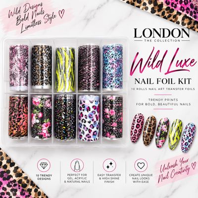 Wild Luxe Nail Foil Kit