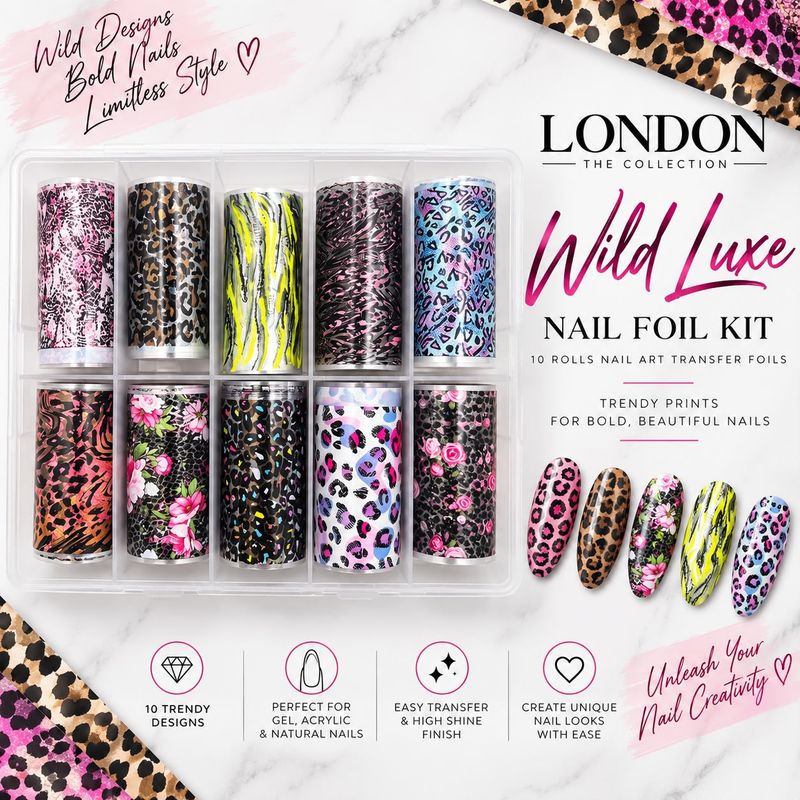 Wild Luxe Nail Foil Kit