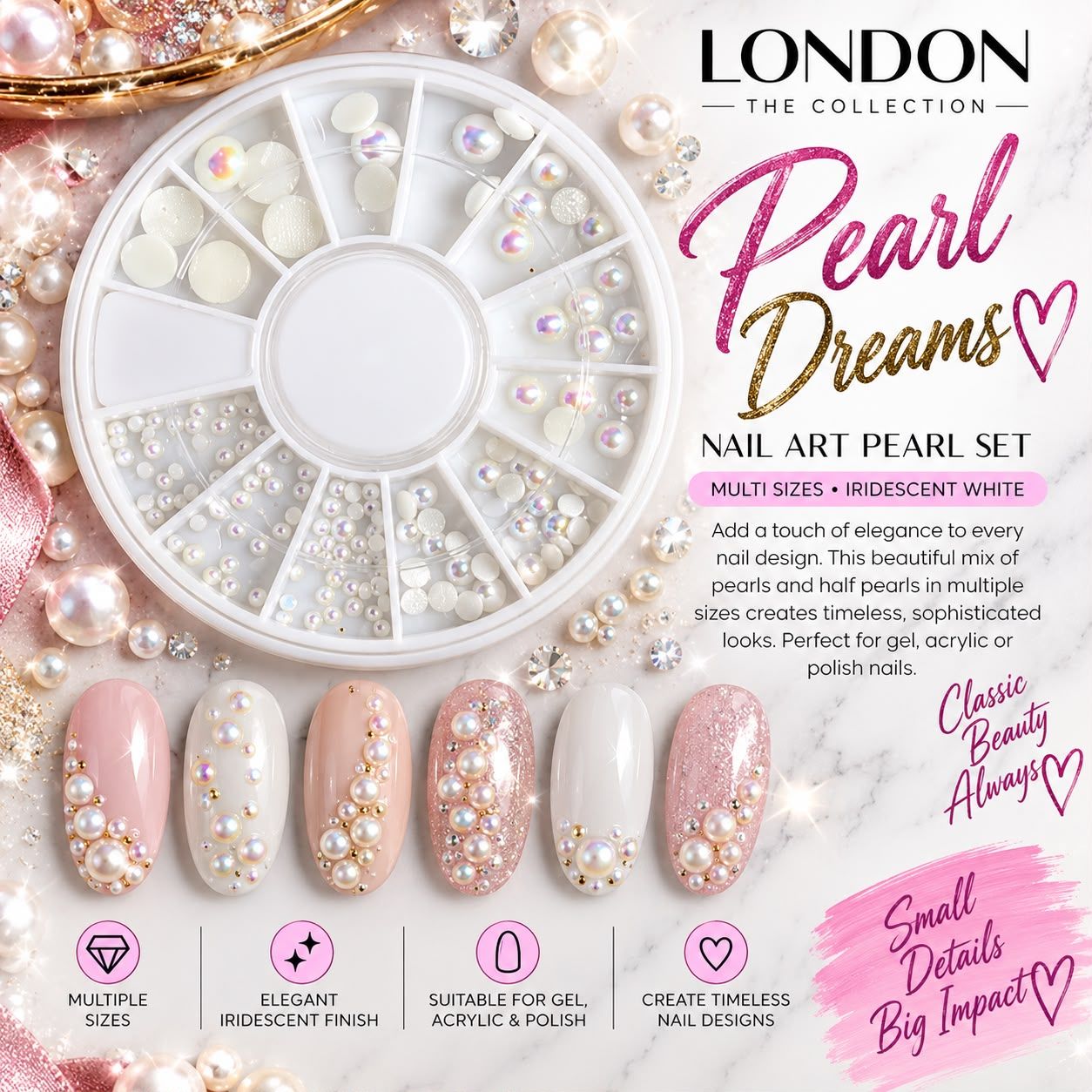 Pearl Dreams - Nail Art Pearl
