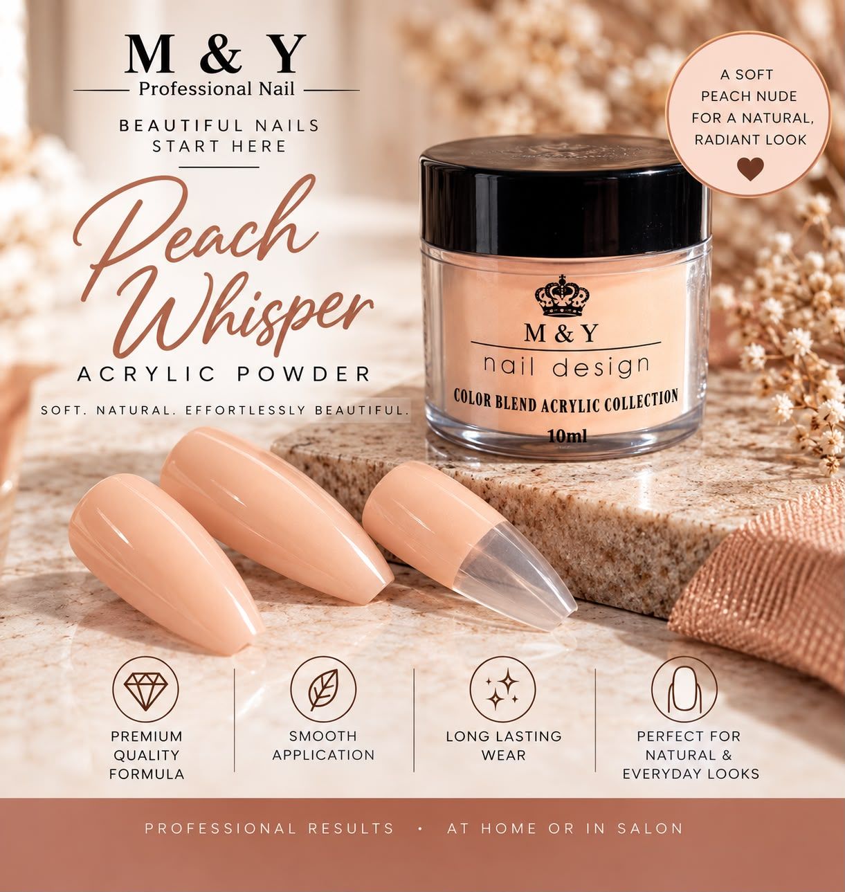 M &amp; Y Peach Whisper 10ML