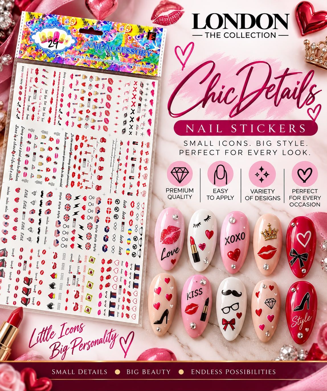 Chic Details - Nail Stickers
