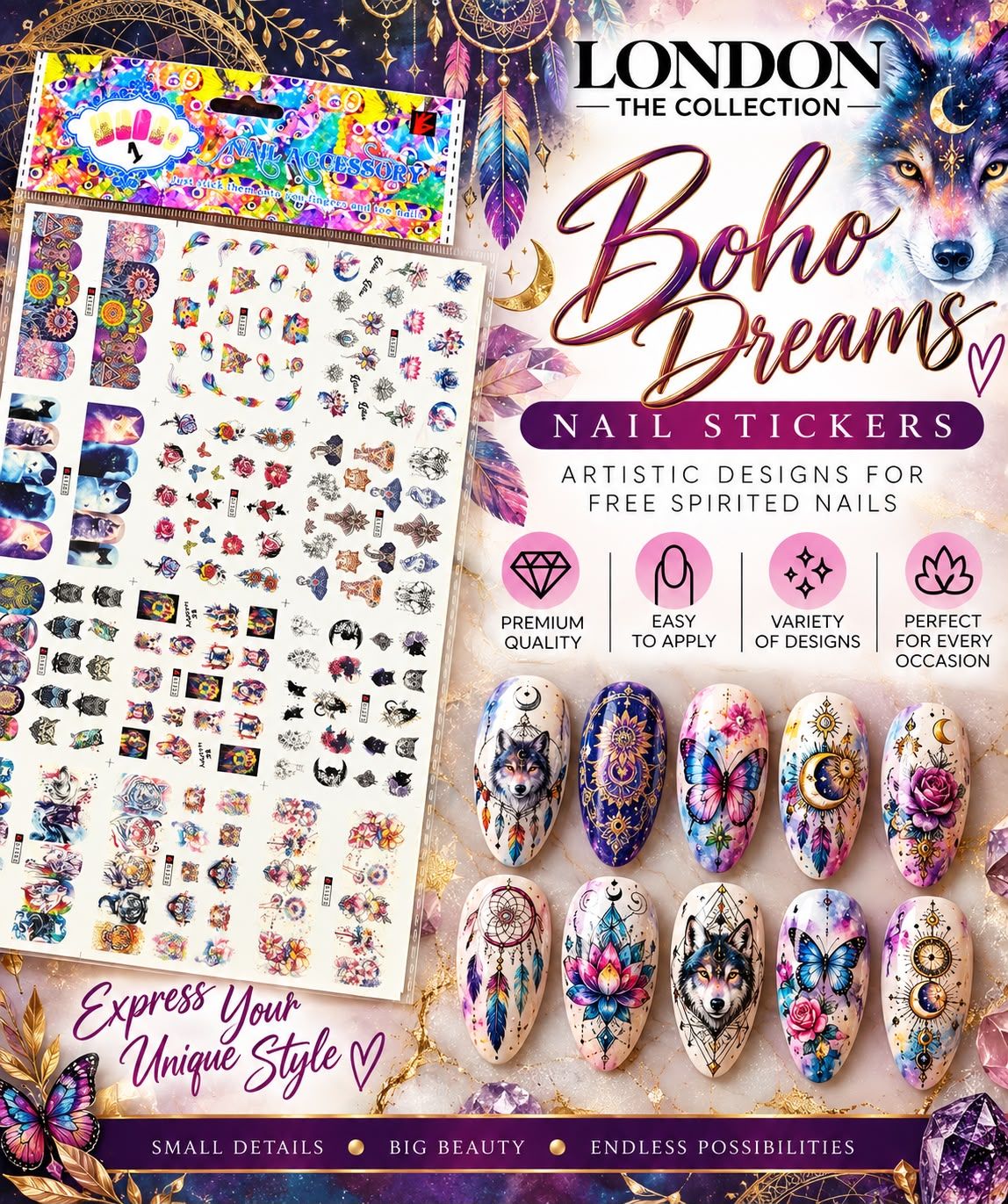Boho Dreams - Nail Stickers
