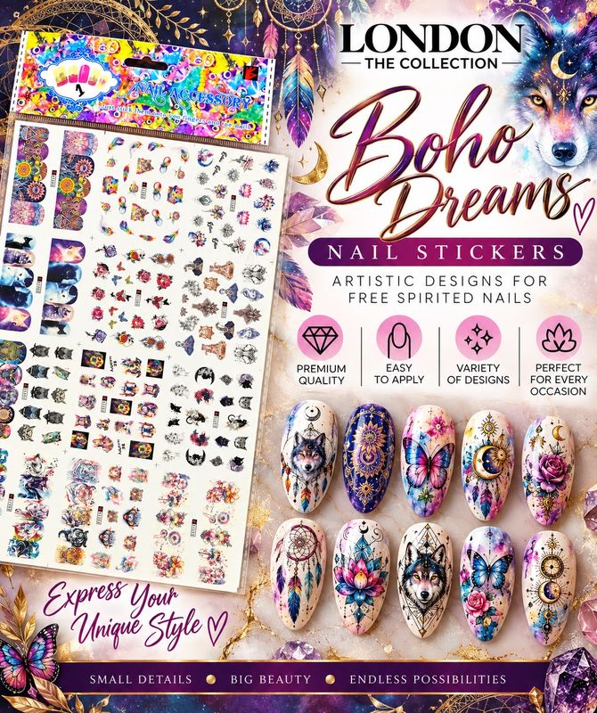 Boho Dreams - Nail Stickers