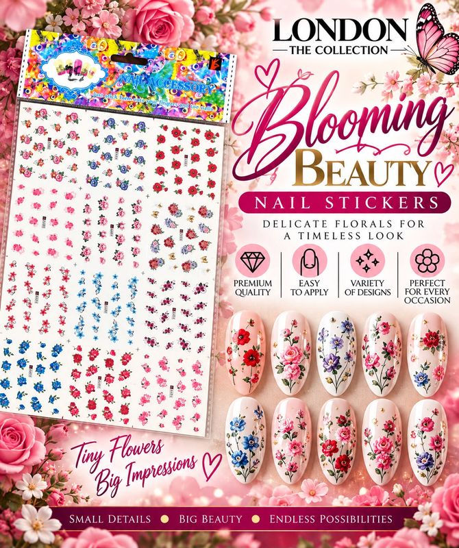 Blooming Beauty - Nail Stickers
