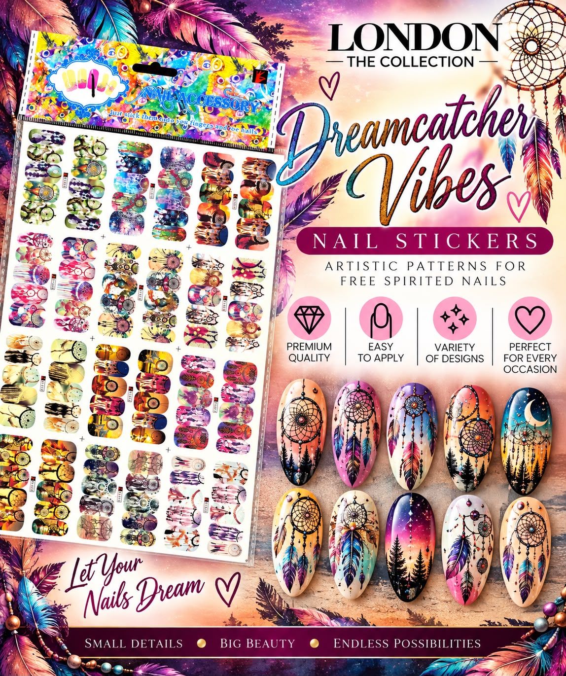 Dreamcatcher Vibes - Nail Stickers