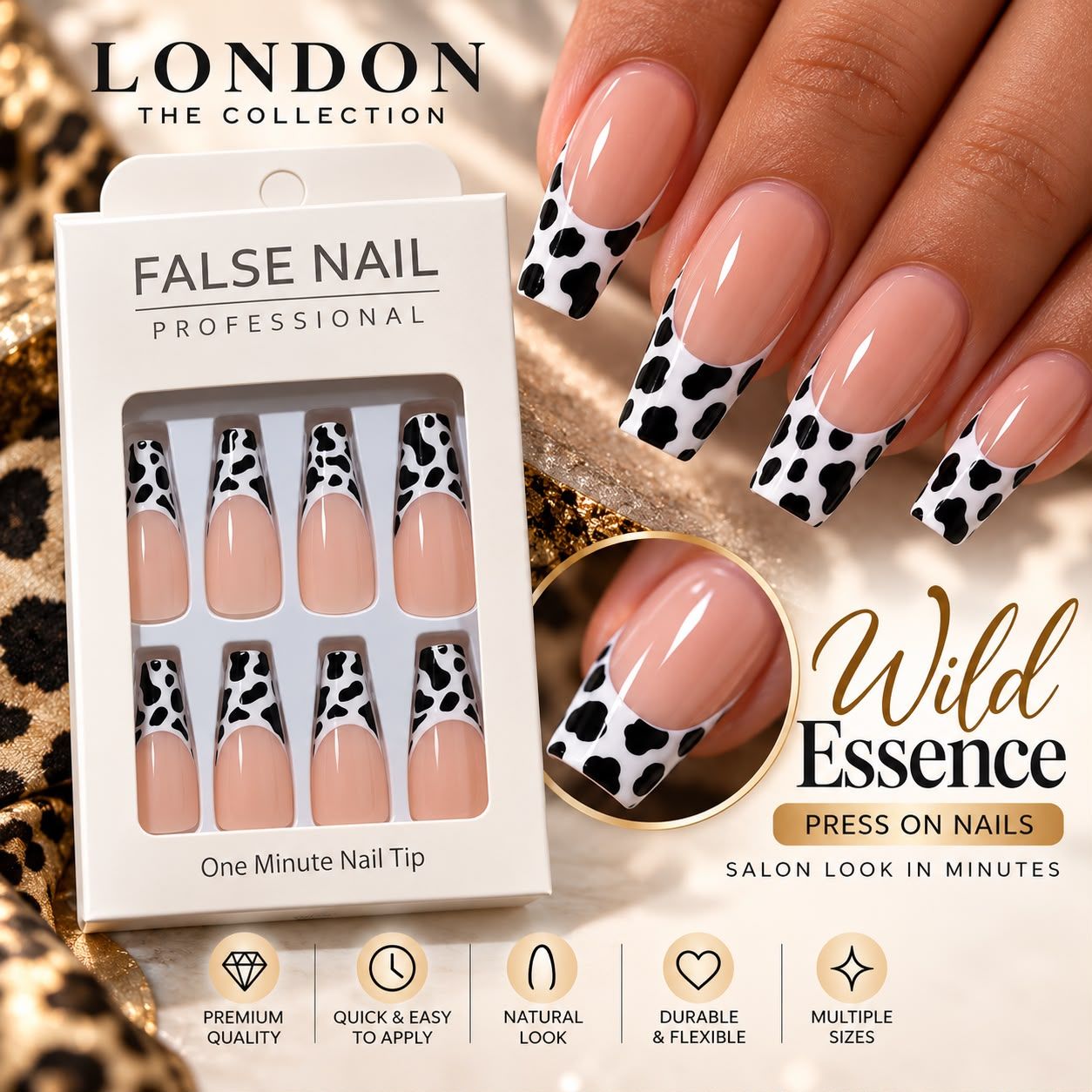 False Nail Professional - Wild Essence Press On Nails
