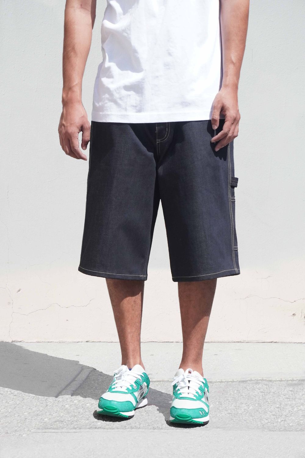 Neo Blue Carpenter Jorts