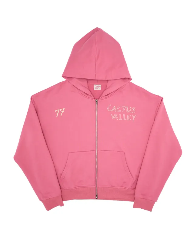 Cactus Valley Love and the Valley Zip-Up Hoodie