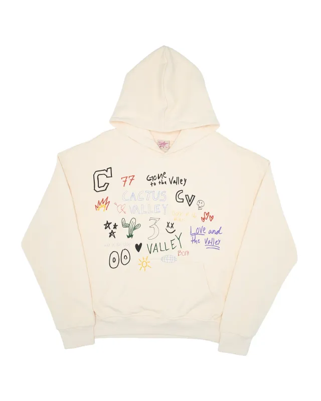 Cactus Valley Sketch Book Hoodie