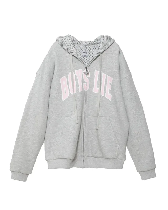 Boys Lie Candyqueen V2 Harley Zip Up