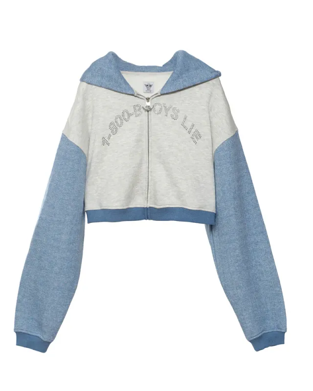 Boys Lie 1-800 Heather Alex Zip Up