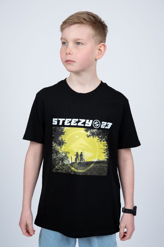 T-Shirt &#39;Heroes&#39; Black