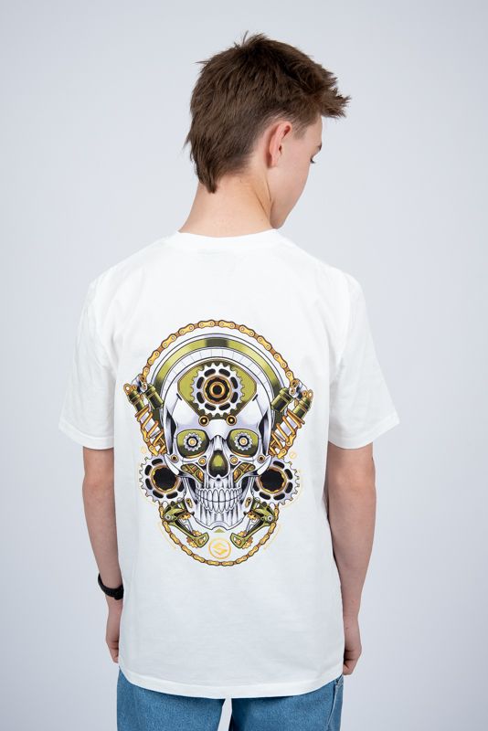 T-Shirt 'Skull' Off-White