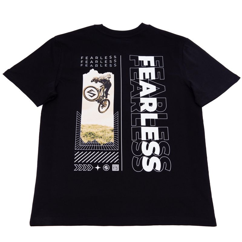T-Shirt 'Fearless' Black