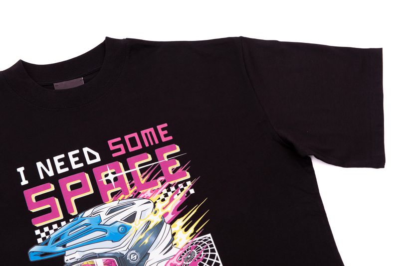 T-Shirt 'Space' Black