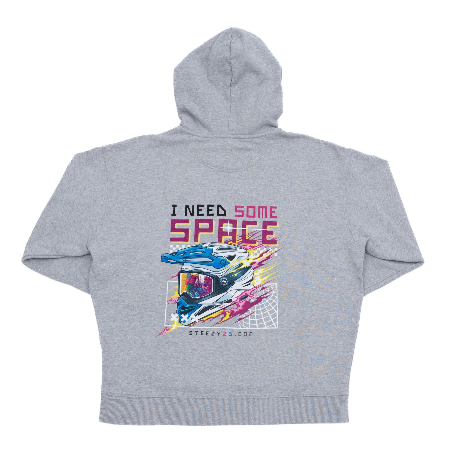 Hoodie 'Space' Grey - Oversized fit