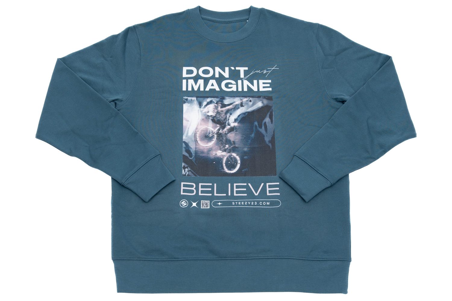 Sweater 'Believe' Petrol