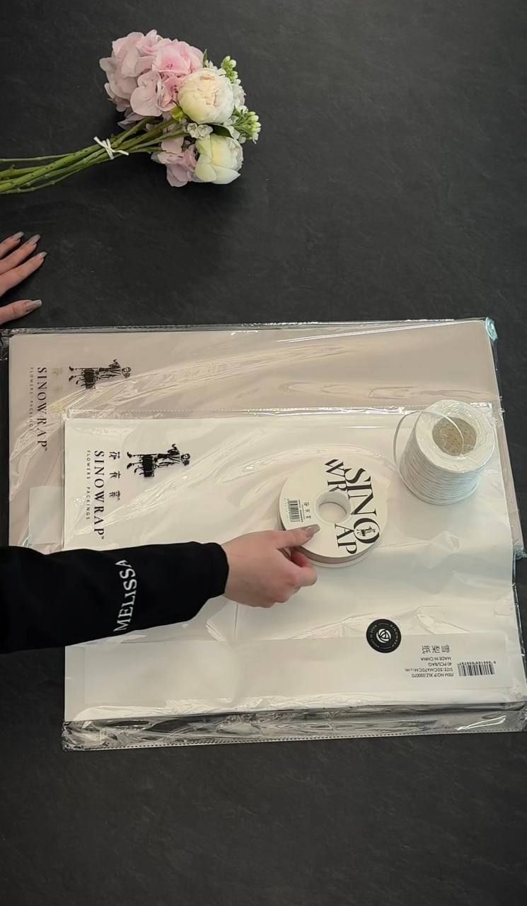 instructional video on wrapping with our paper