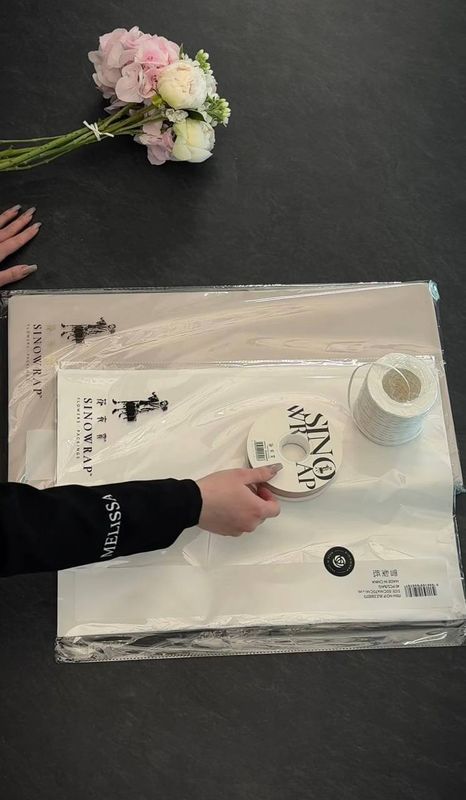 instructional video on wrapping with our paper