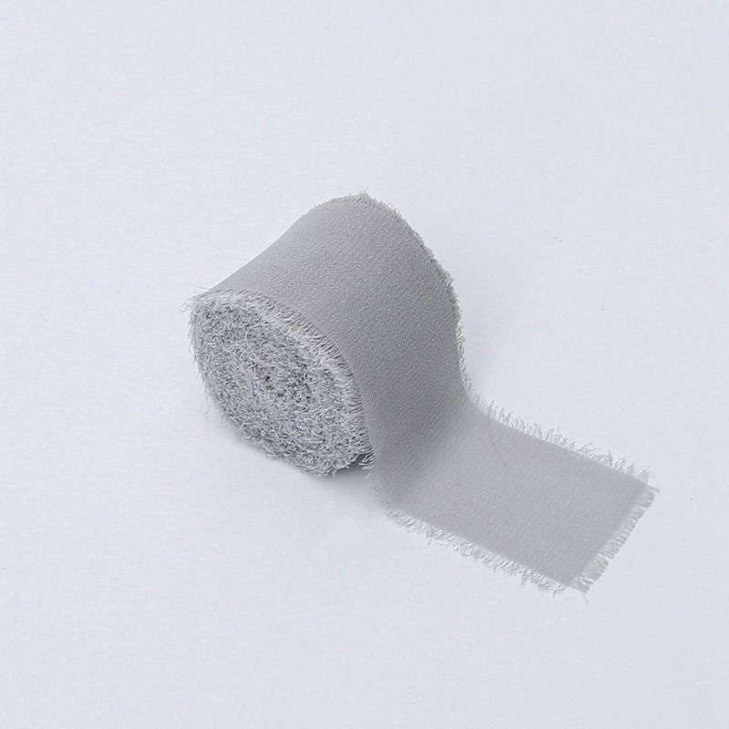 Chiffon Ribbon Grey 5280