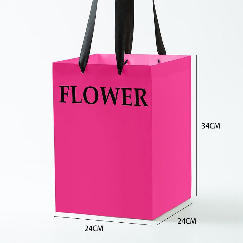 Blumentaschen Pink M